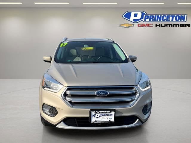 Used 2017 Ford Escape Titanium with VIN 1FMCU0JD0HUE45910 for sale in Princeton, IL