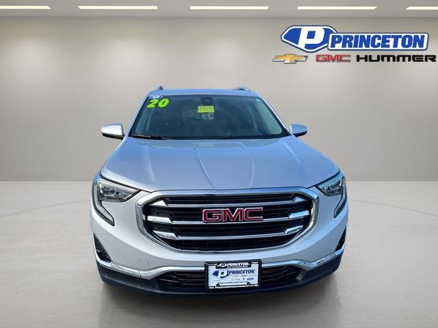 Used 2020 GMC Terrain SLT with VIN 3GKALPEVXLL196596 for sale in Princeton, IL